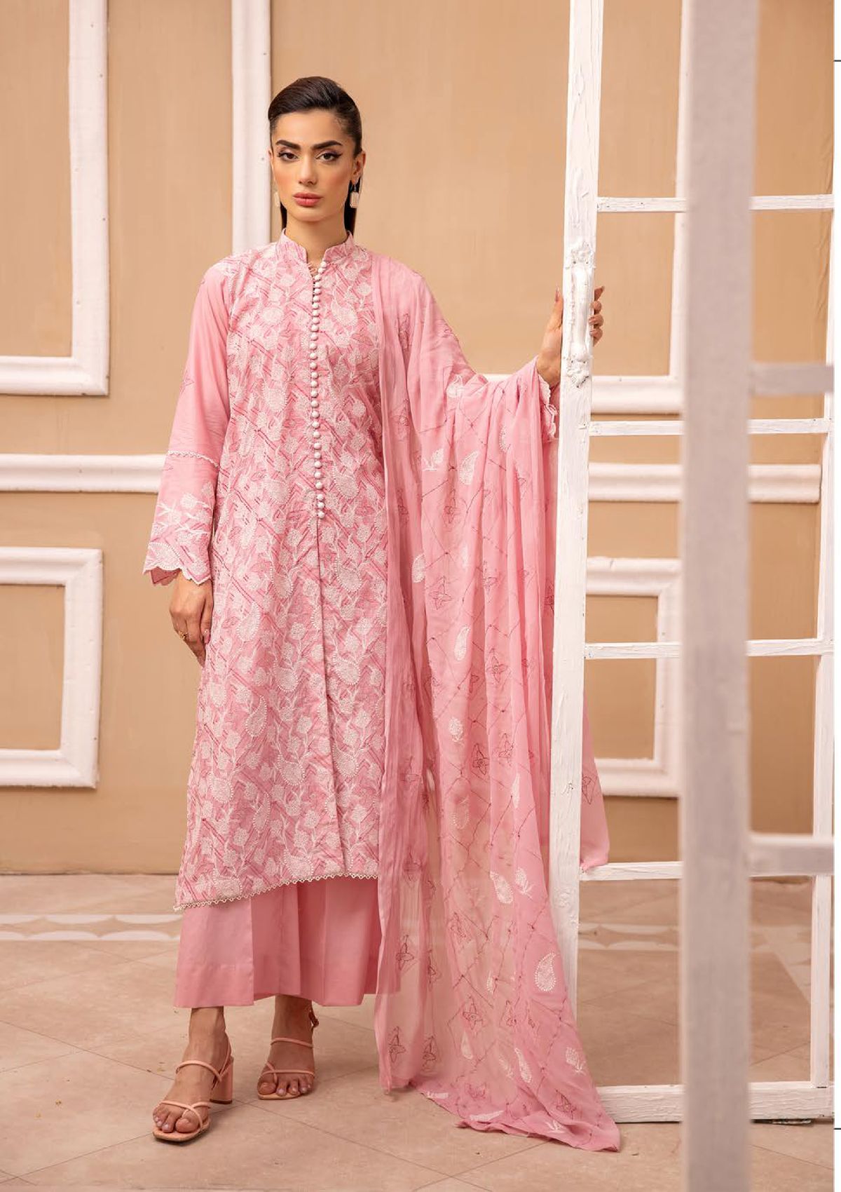 Lawnkari by Khoobsurat'24 KL-209 - Mohsin Saeed Fabrics