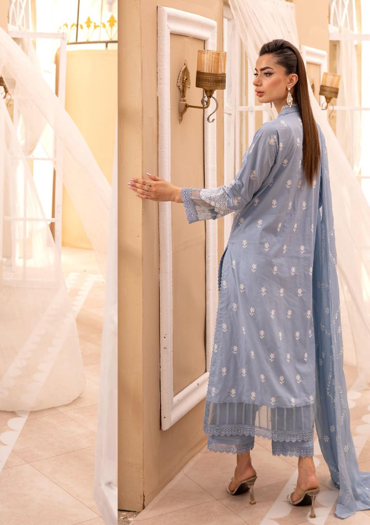 Lawnkari by Khoobsurat'24 KL-210 - Mohsin Saeed Fabrics