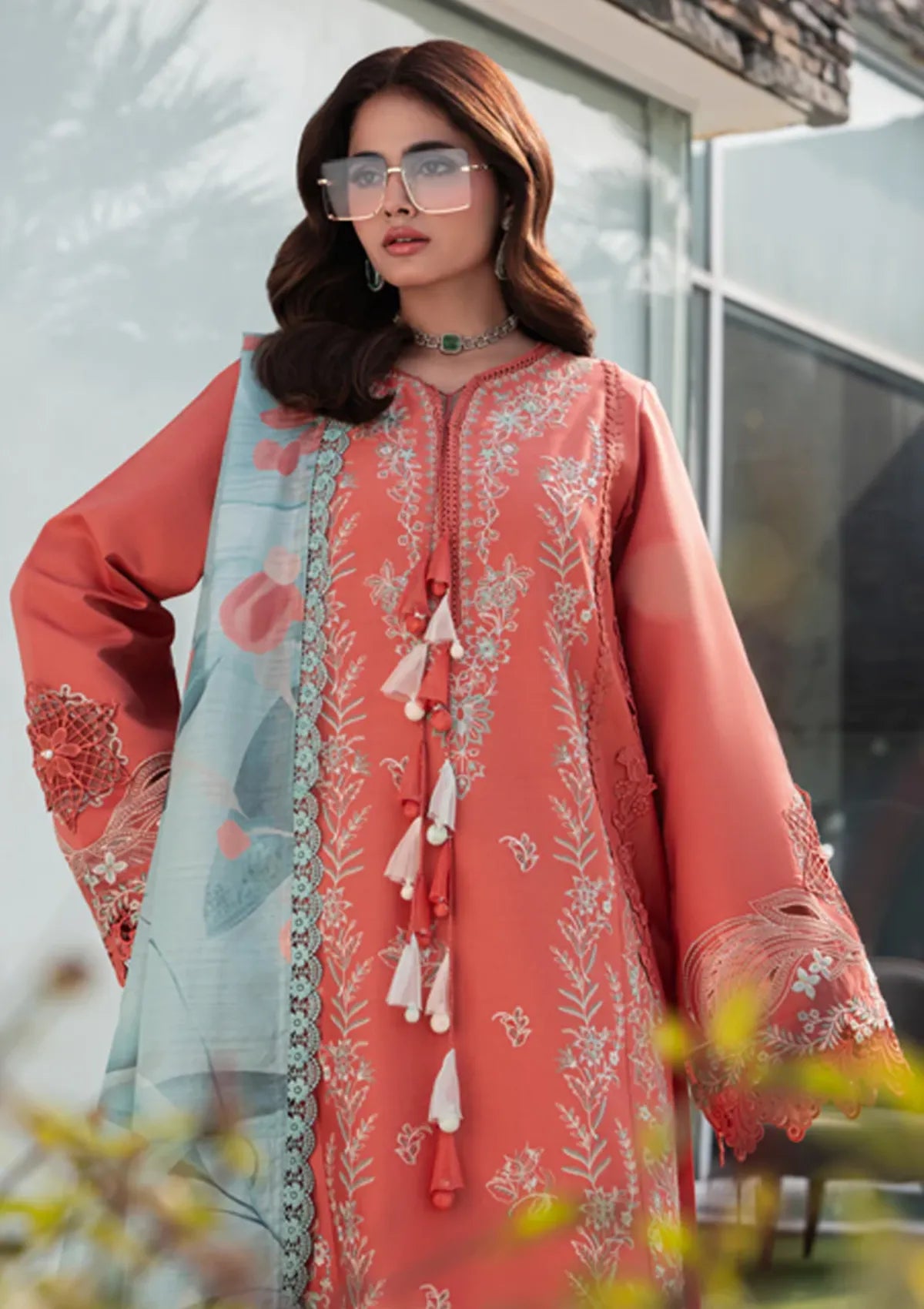 Rang Rasiya Carnation Eid Edit'26 D-03 LEEZA