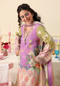 Hemline By Mushq Solail Pirnts'26 D-308 Lilac Whim
