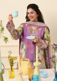 Hemline By Mushq Solail Pirnts'26 D-308 Lilac Whim