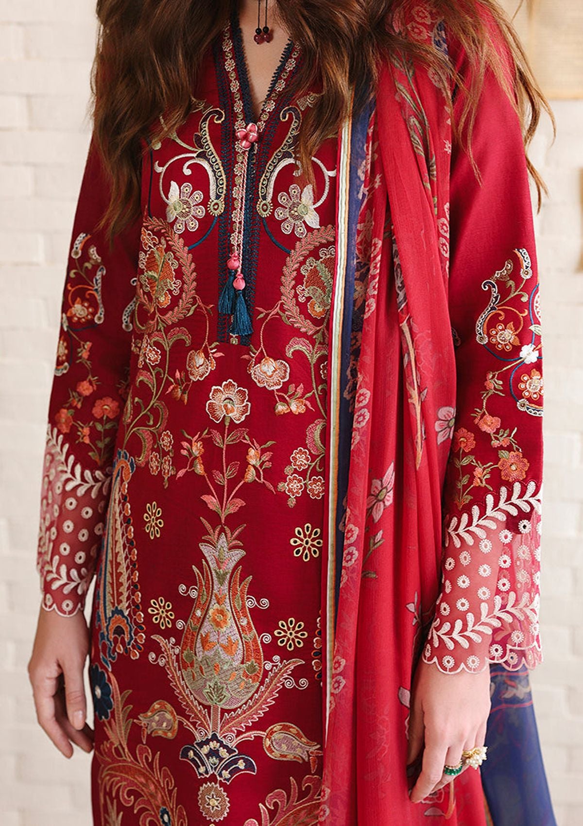 Mushq Hemline The Secret Garden Lawn'26 D-02 Luma Bloom