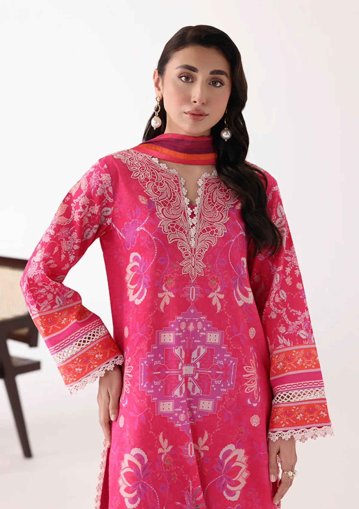 Roheenaz Rosette Lawn'26 D-68A Lumina