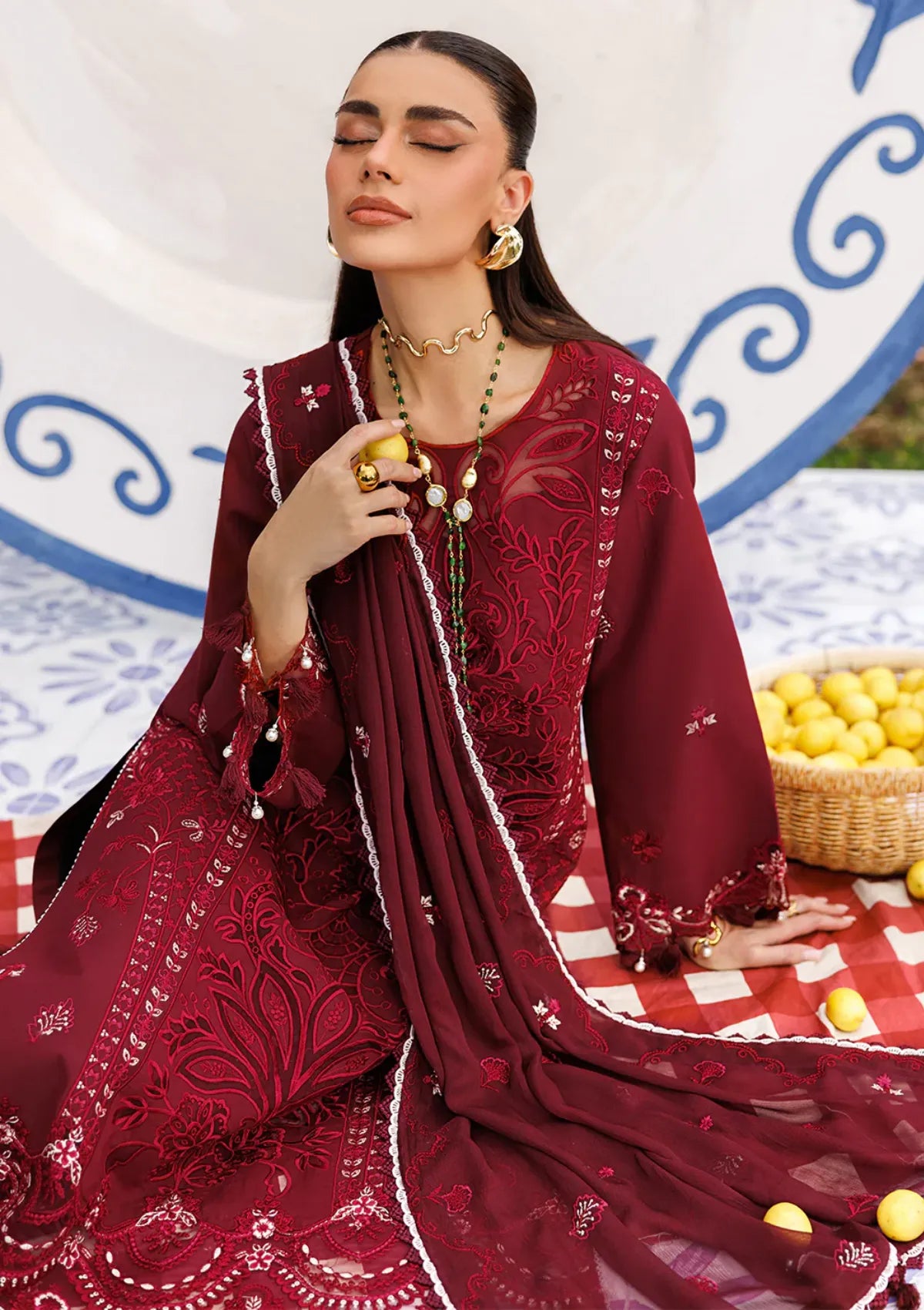 Mahnur Morbagh Luxury Lawn'26 M-13