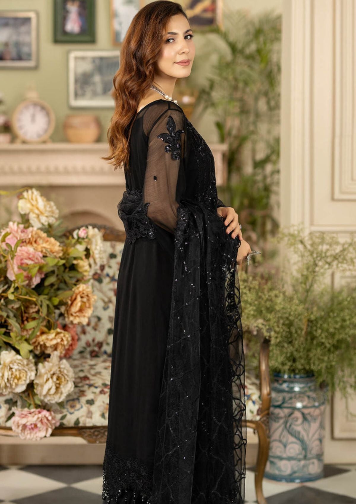 Baagh Majestic by Imrozia'23 M-45 DAHLIA