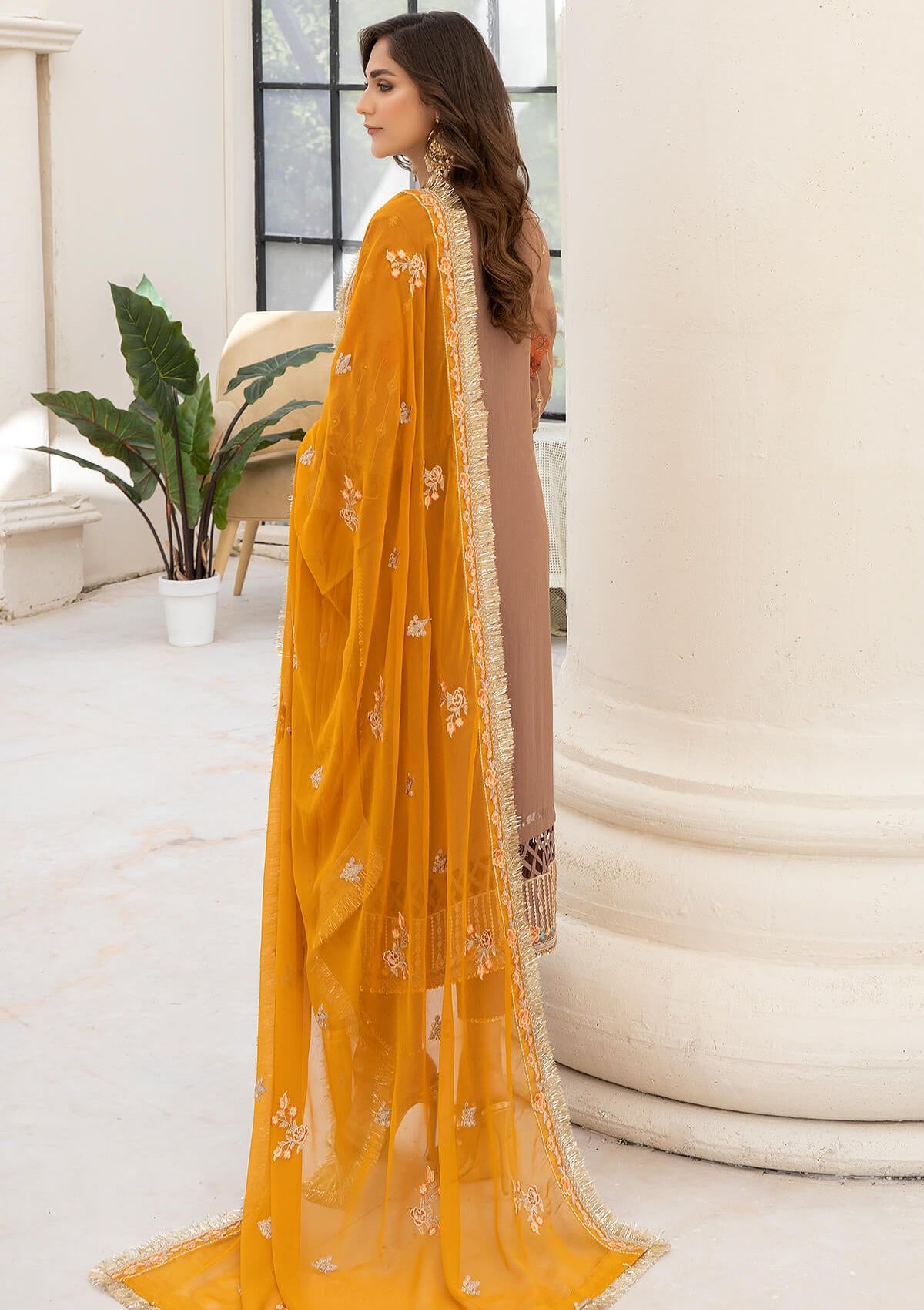 Majestic By Imrozia Luxury Chiffon'23 M-53 Eleonora - Mohsin Saeed Fabrics