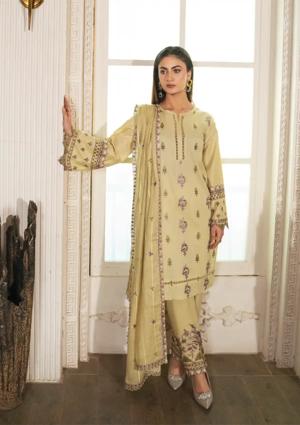 Mah-e-Noor by Sidra Aleem'24 D-05 - Mohsin Saeed Fabrics