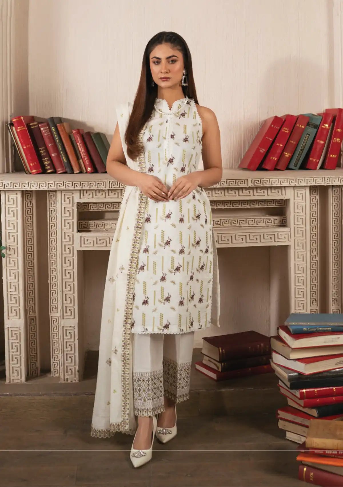 Mah-e-Noor by Sidra Aleem'24 D-01 - Mohsin Saeed Fabrics