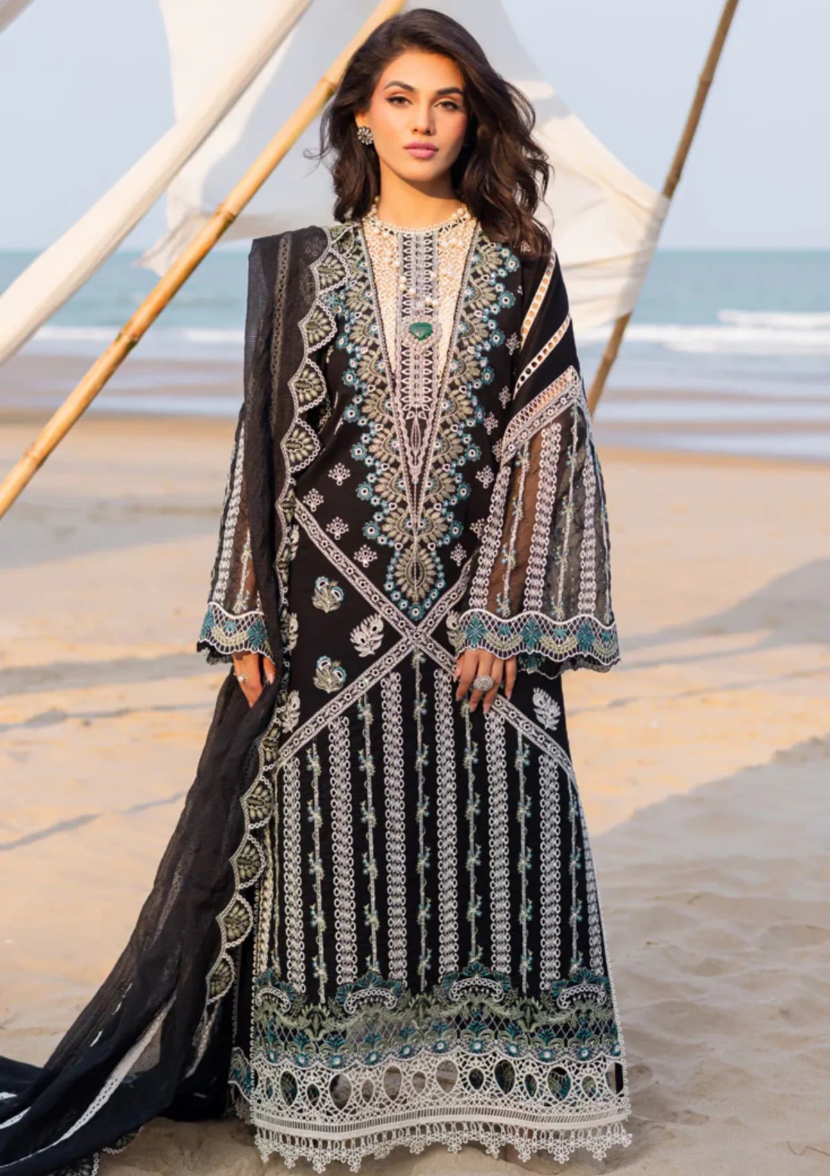 mohsin-saeed-fabrics-is-selling-online-and-in stores-Luxury-daily-wear-wedding-wear-formal-wear-in-budgeted-price-This-product-is-from-marjjan-mavi-luxury-lawn25-mll-19b-black-is-available-on-Mohsin-saeed-fabrics-website.