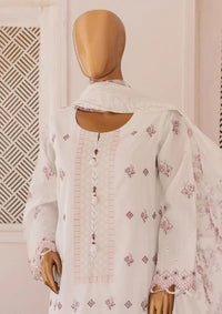 HZ Majestic Luxury Emb Lawn'24 MEC-02 - Mohsin Saeed Fabrics