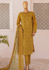HZ Majestic Luxury Emb Lawn'24 MEC-03 - Mohsin Saeed Fabrics
