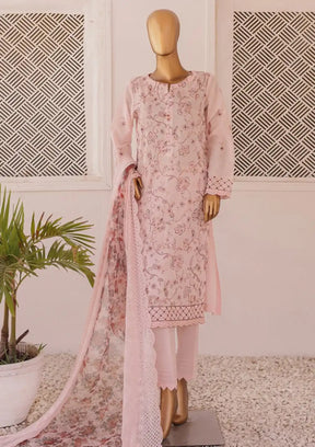 HZ Majestic Luxury Emb Lawn'24 MEC-06 - Mohsin Saeed Fabrics
