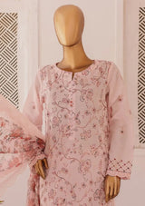 HZ Majestic Luxury Emb Lawn'24 MEC-06 - Mohsin Saeed Fabrics