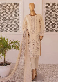 HZ Majestic Luxury Emb Lawn'24 MEC-07 - Mohsin Saeed Fabrics