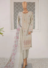HZ Majestic Luxury Emb Lawn'24 MEC-09 - Mohsin Saeed Fabrics