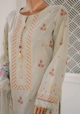 HZ Majestic Luxury Emb Lawn'24 MEC-09 - Mohsin Saeed Fabrics