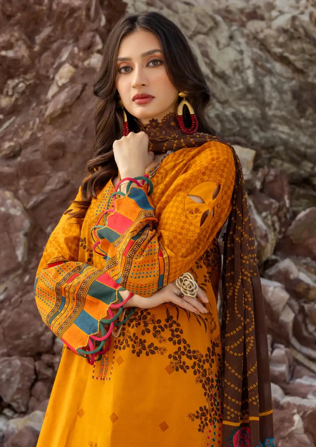 Charizma Print Melody Lawn'24 Vol-03 PM4-21