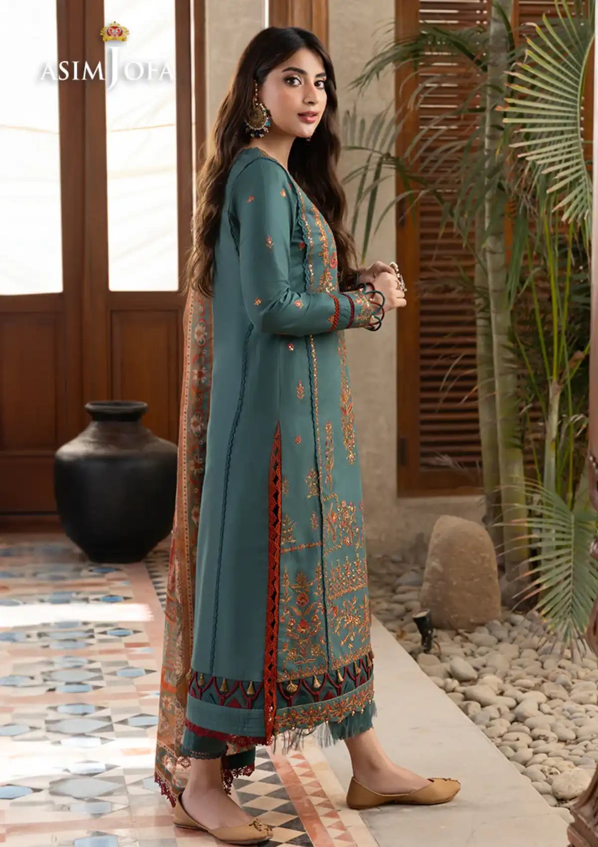 Asim Jofa Rania Pre-Winter'23 AJRW-32 - Mohsin Saeed Fabrics