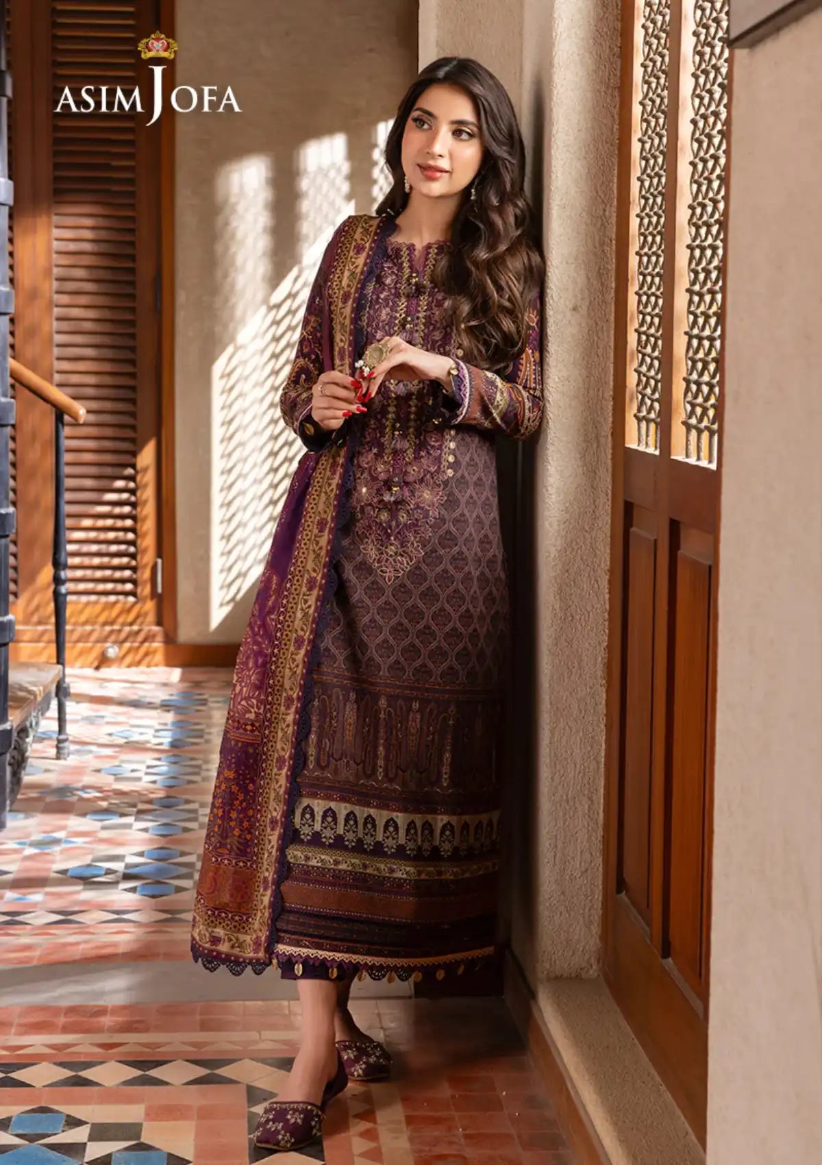 Asim Jofa Rania Pre-Winter'23 AJRW-16 - Mohsin Saeed Fabrics