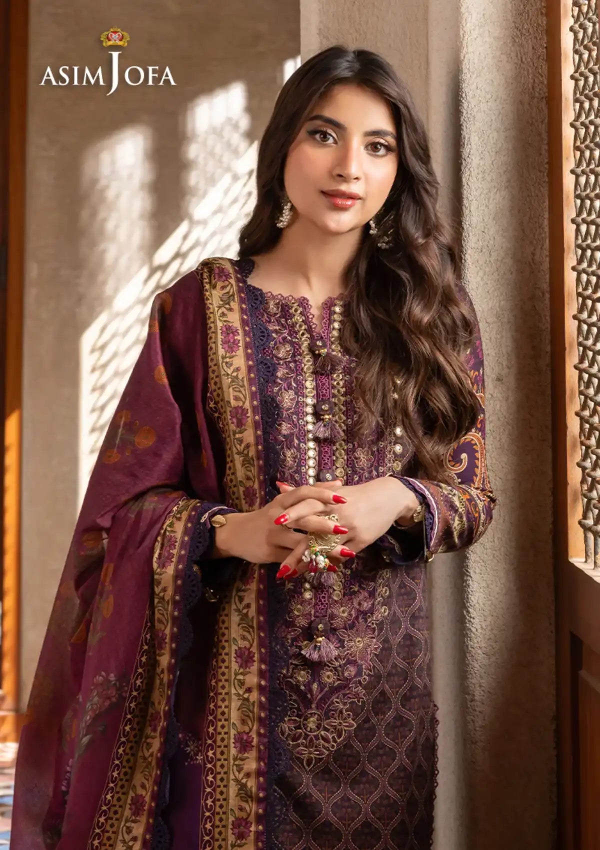 Asim Jofa Rania Pre-Winter'23 AJRW-16 - Mohsin Saeed Fabrics
