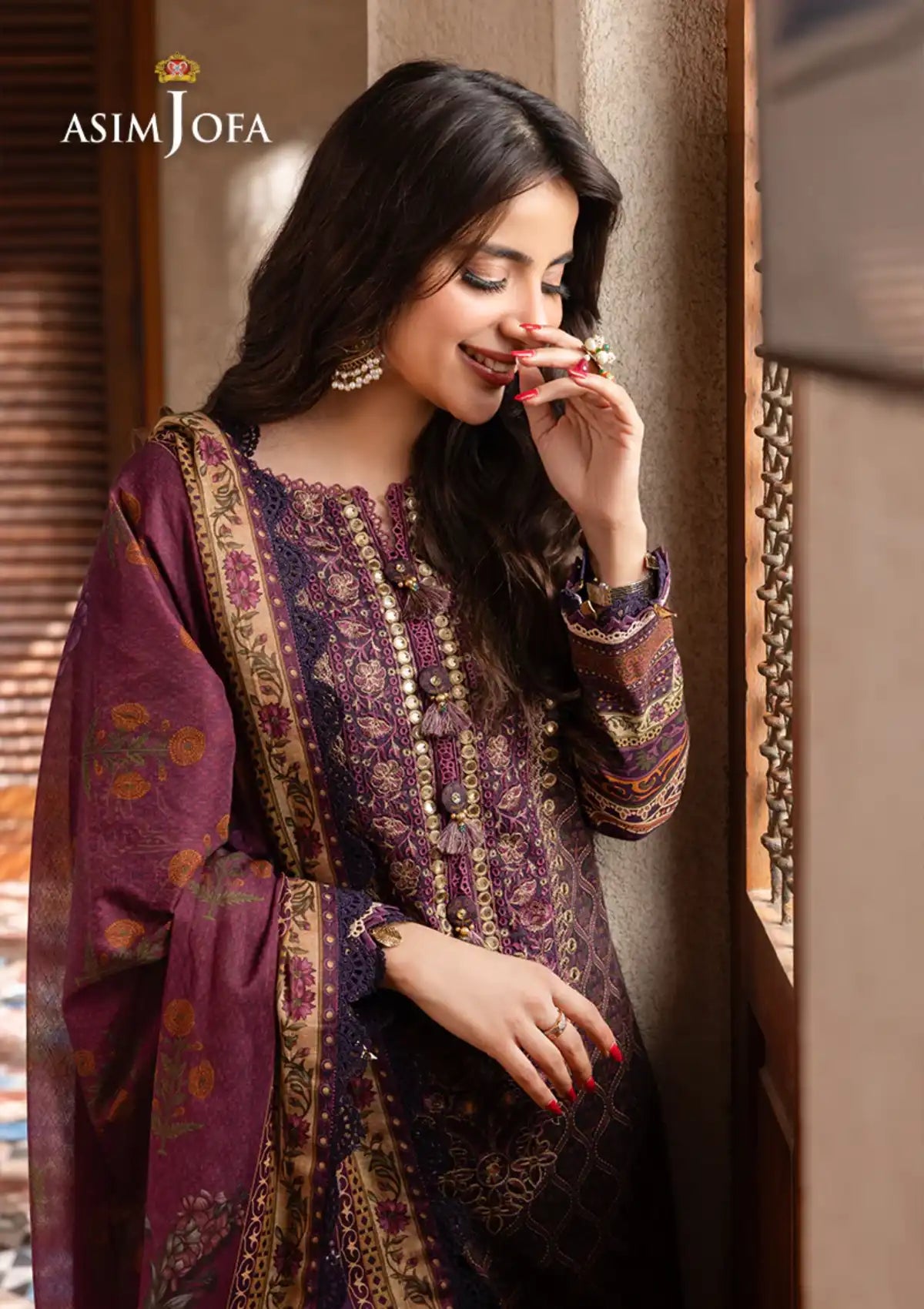 Asim Jofa Rania Pre-Winter'23 AJRW-16 - Mohsin Saeed Fabrics