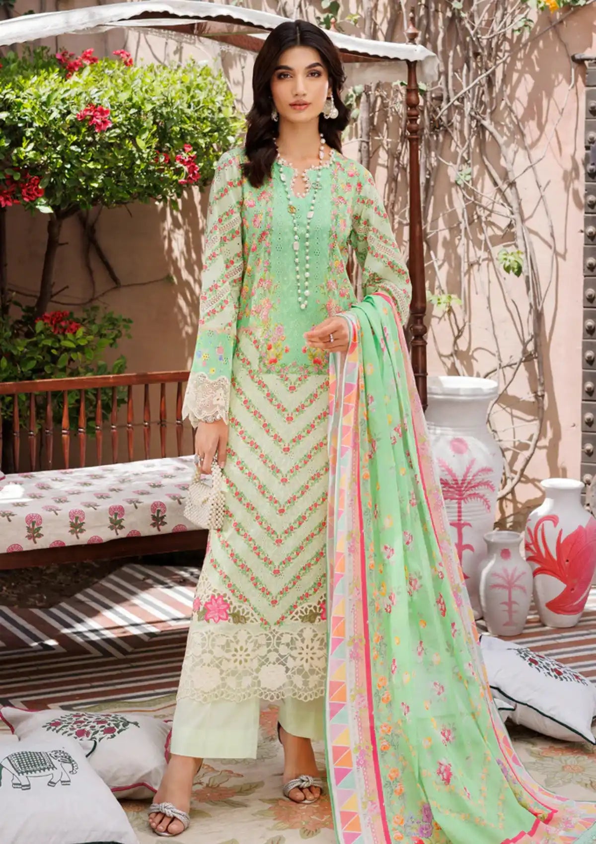 Rajbari Printkari Exclusive'24 D-05-A - Mohsin Saeed Fabrics