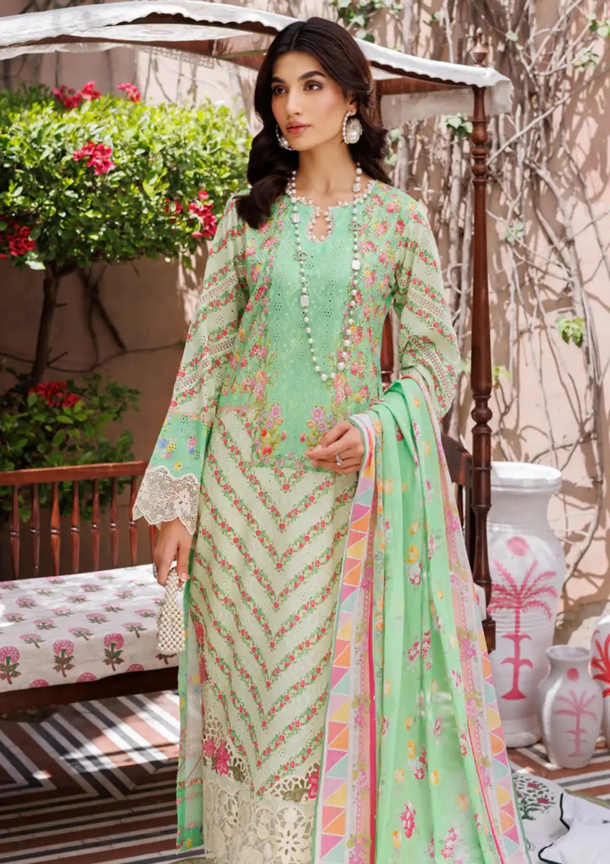 Rajbari Printkari Exclusive'24 D-05-A - Mohsin Saeed Fabrics