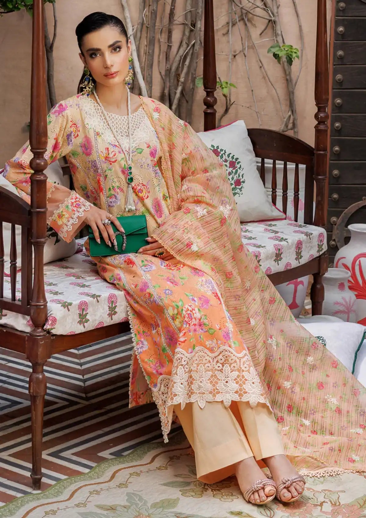 Rajbari Printkari Exclusive'24 D-06-A - Mohsin Saeed Fabrics