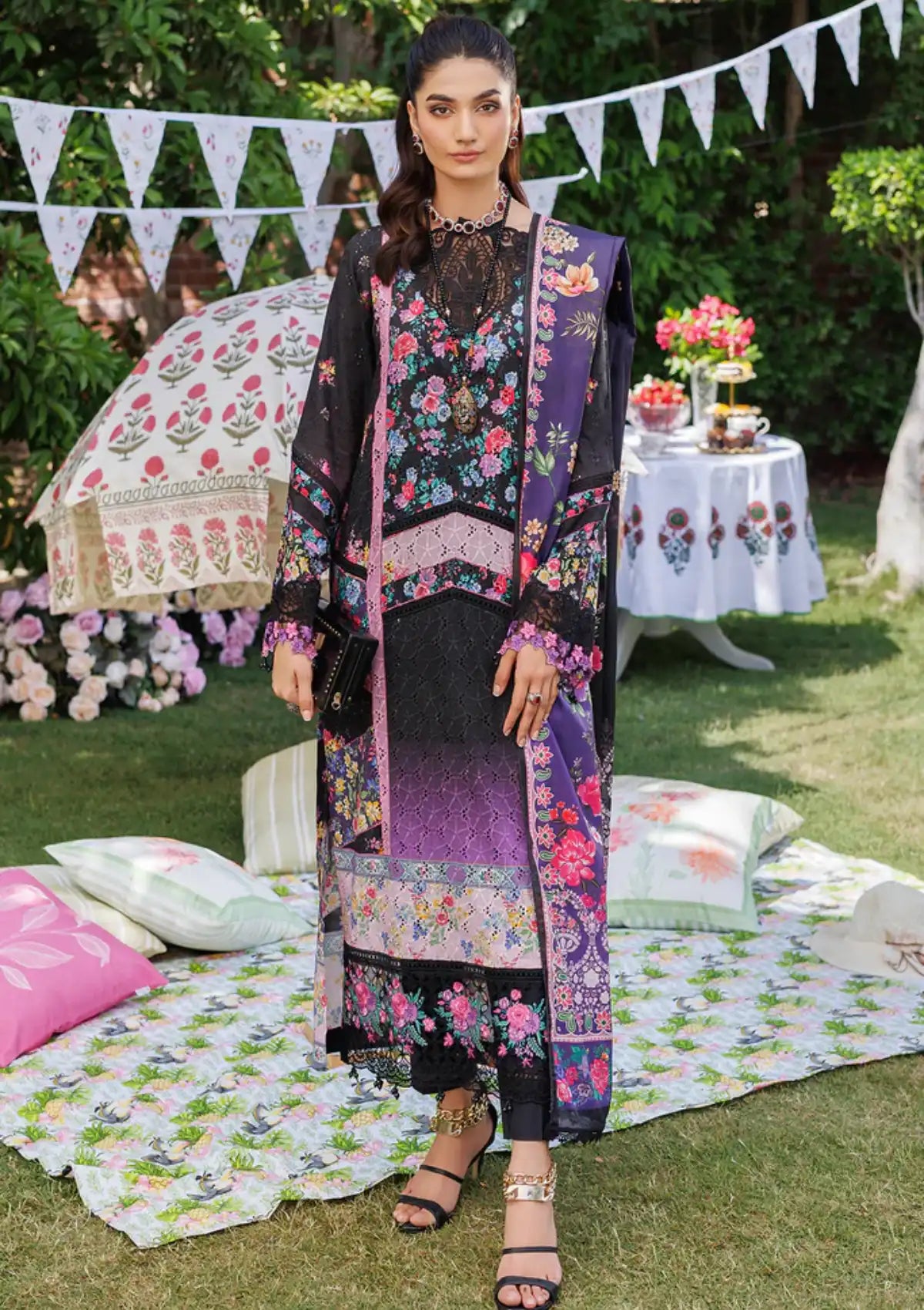 Rajbari Printkari Exclusive'24 D-03-A - Mohsin Saeed Fabrics