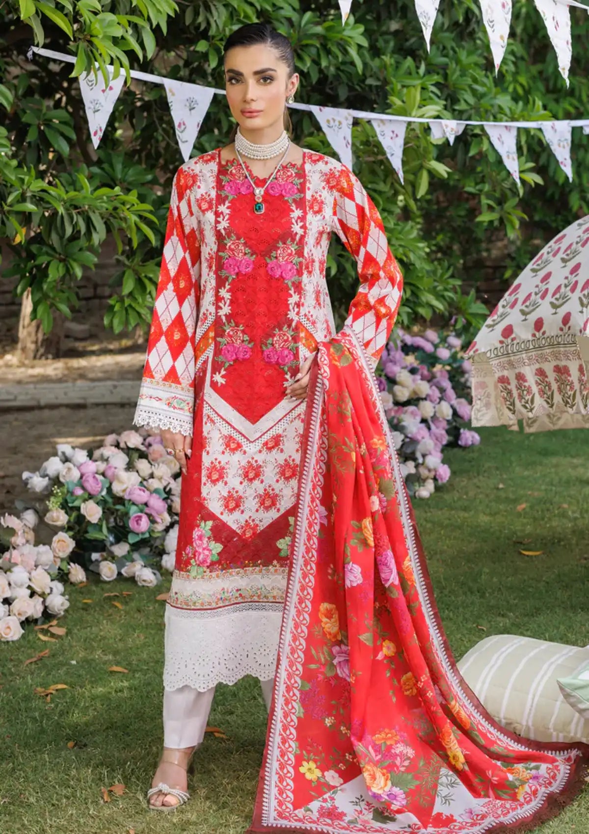 Rajbari Printkari Exclusive'24 D-01-B - Mohsin Saeed Fabrics