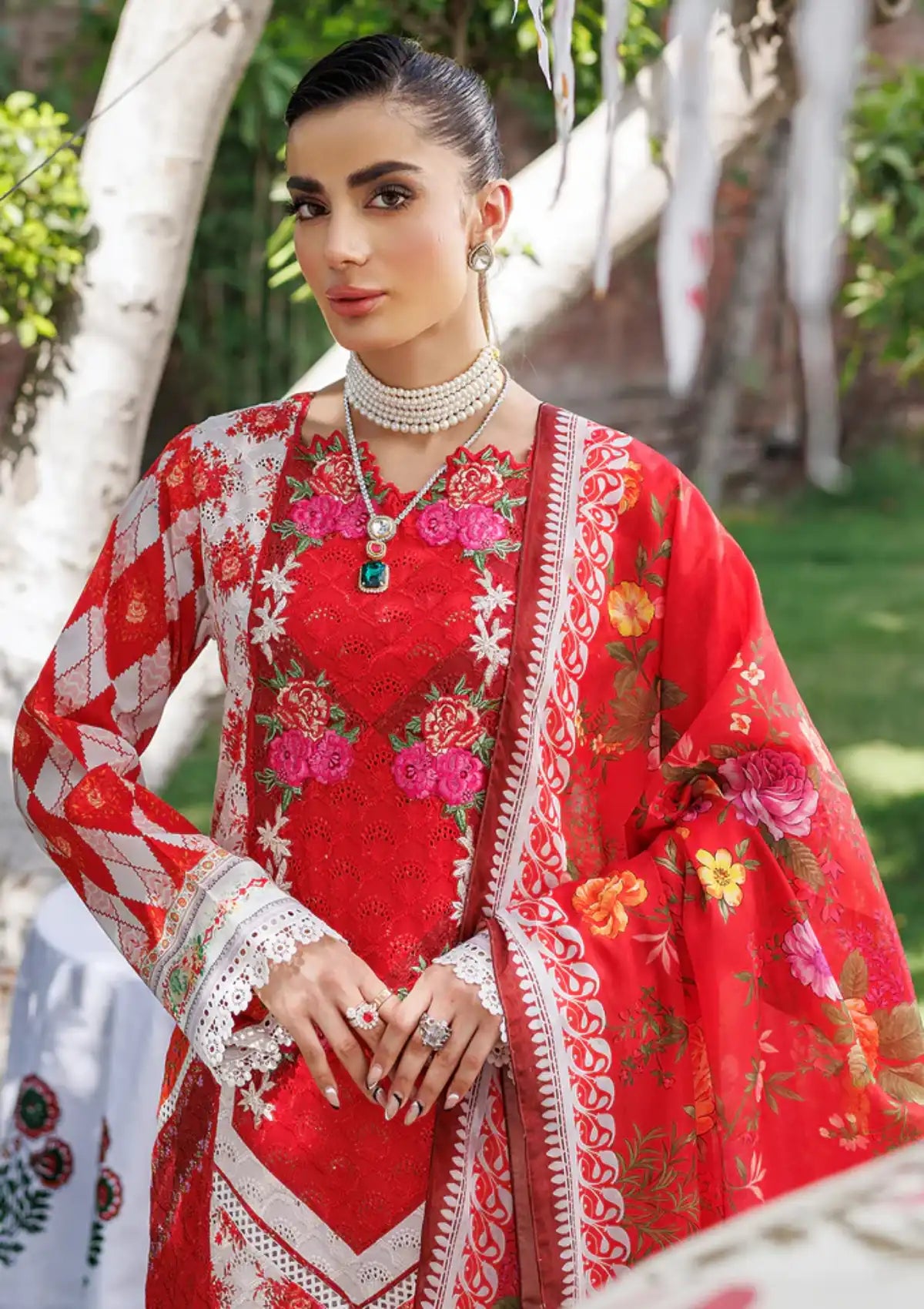 Rajbari Printkari Exclusive'24 D-01-B - Mohsin Saeed Fabrics