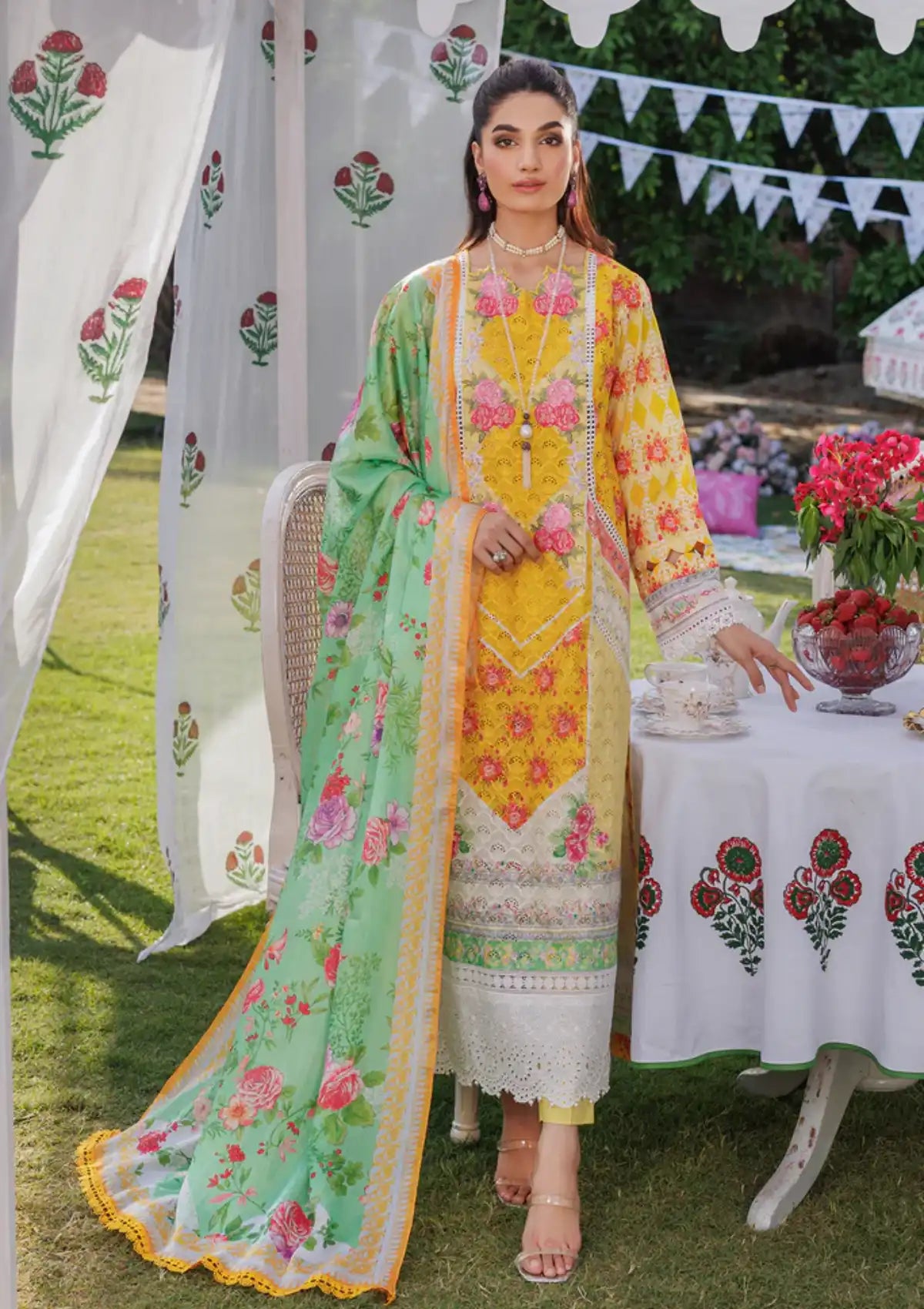 Rajbari Printkari Exclusive'24 D-01-A - Mohsin Saeed Fabrics
