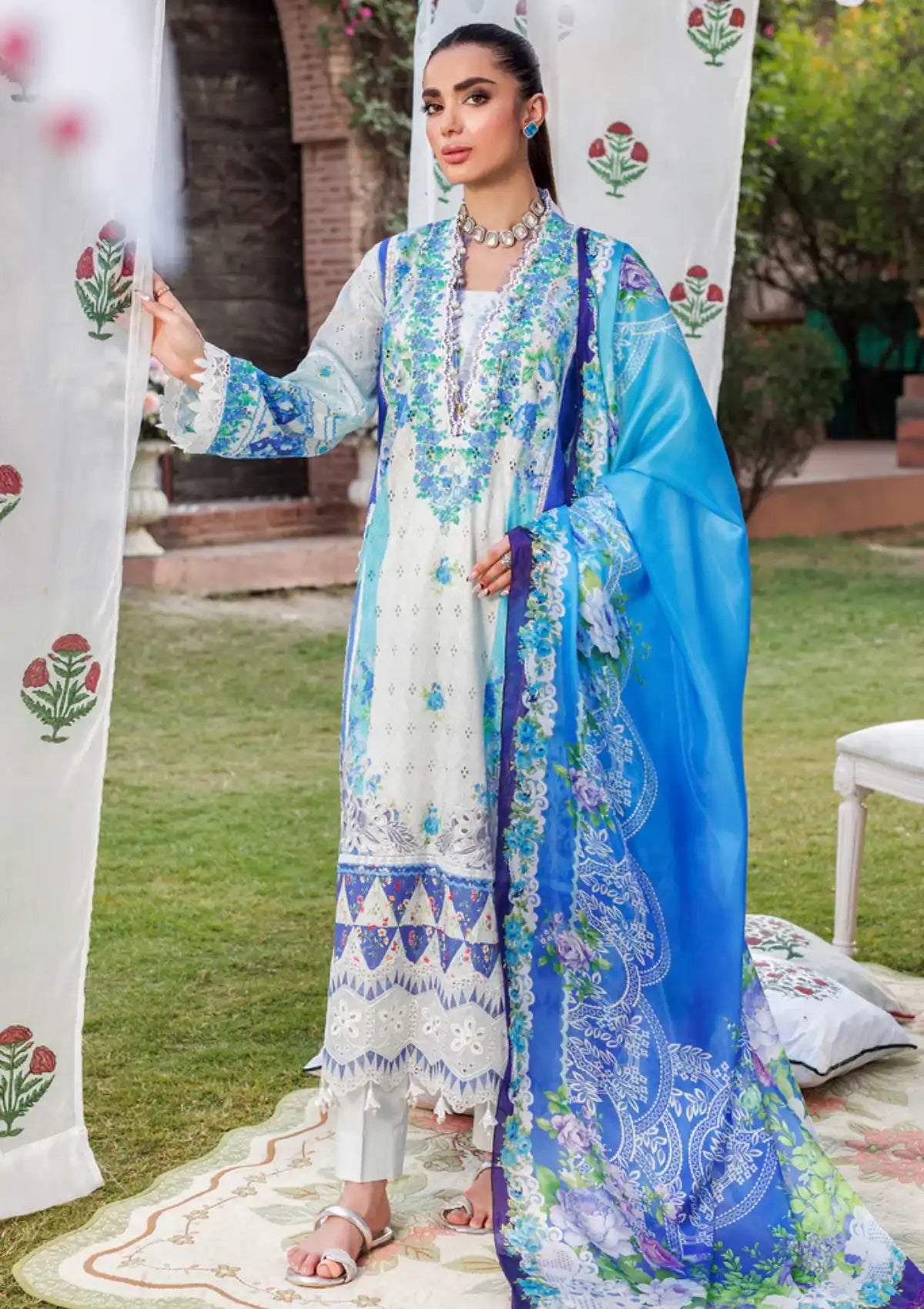Rajbari Printkari Exclusive'24 D-04-B - Mohsin Saeed Fabrics
