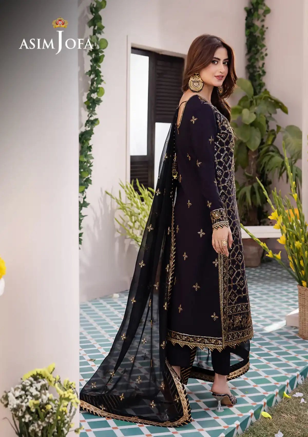 Dhanak Rang By Asim Jofa'24 AJCF-04 - Mohsin Saeed Fabrics