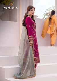 Dhanak Rang By Asim Jofa'24 AJCF-12 - Mohsin Saeed Fabrics