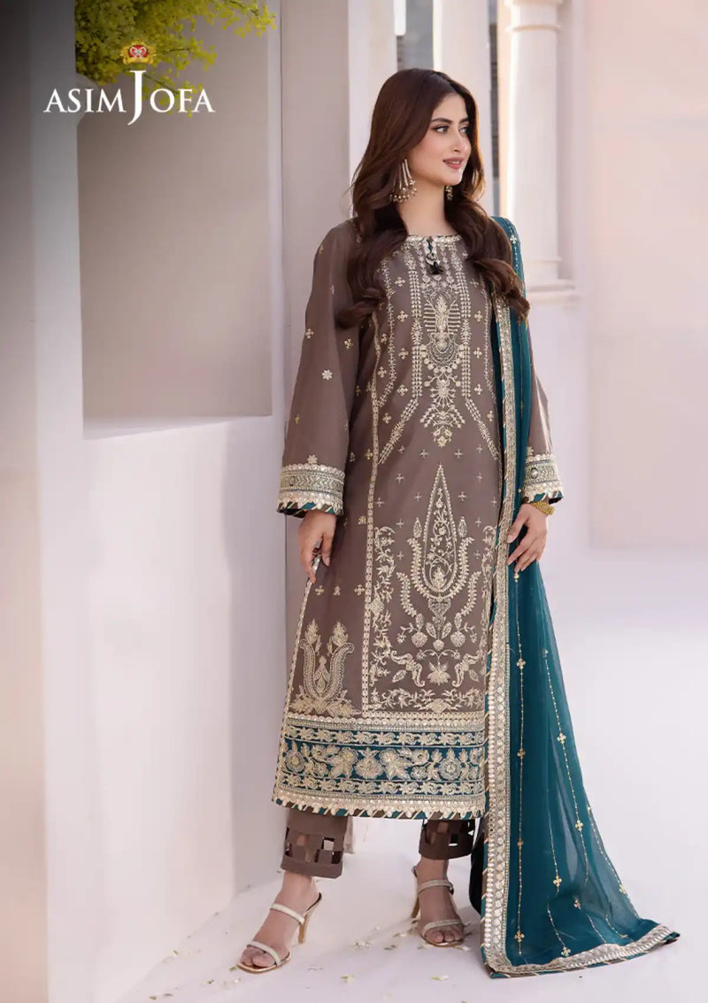 Dhanak Rang By Asim Jofa'24 AJCF-30 - Mohsin Saeed Fabrics