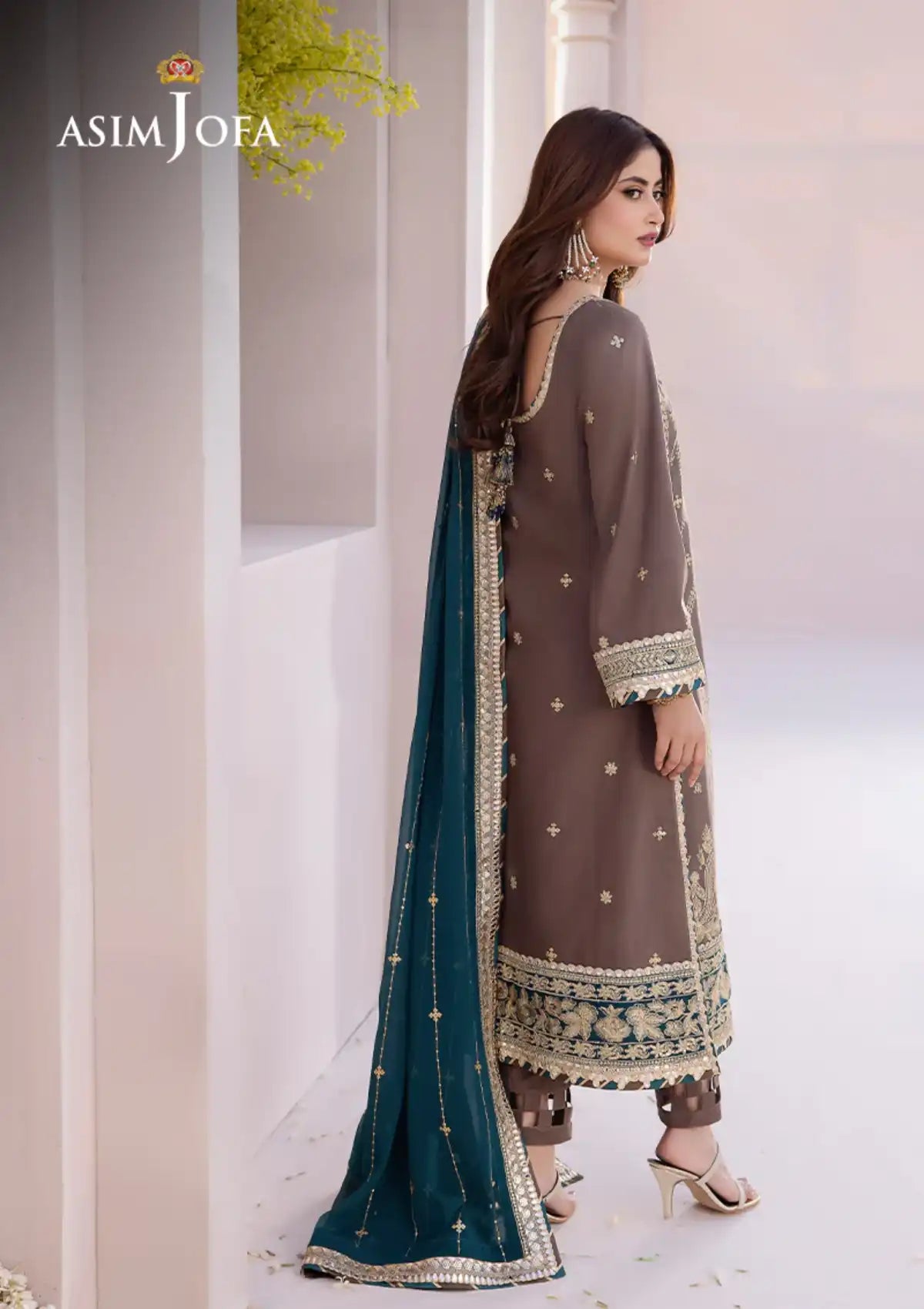 Dhanak Rang By Asim Jofa'24 AJCF-30 - Mohsin Saeed Fabrics