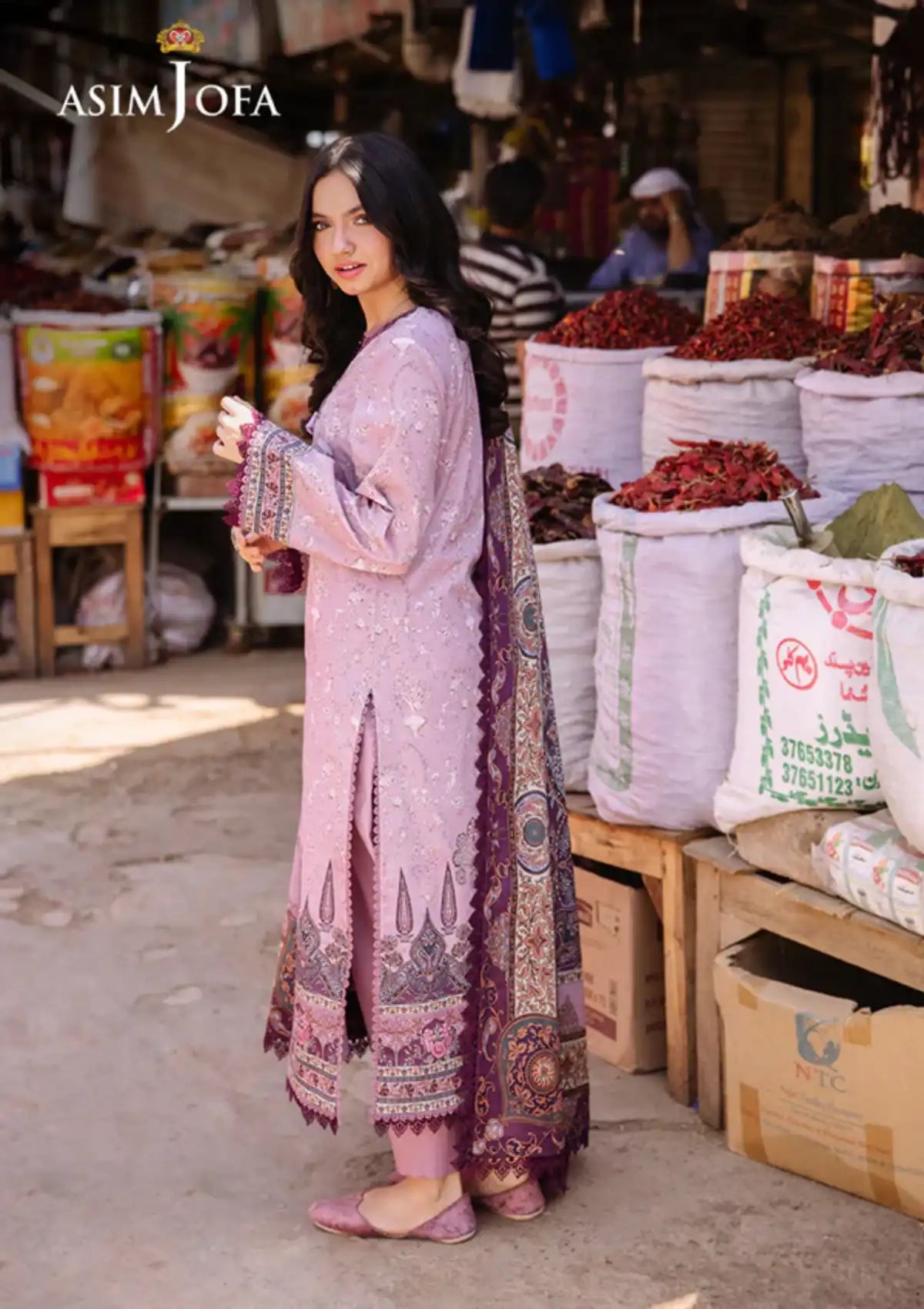 Asim Jofa Prints'24 AJBB-12 - Mohsin Saeed Fabrics