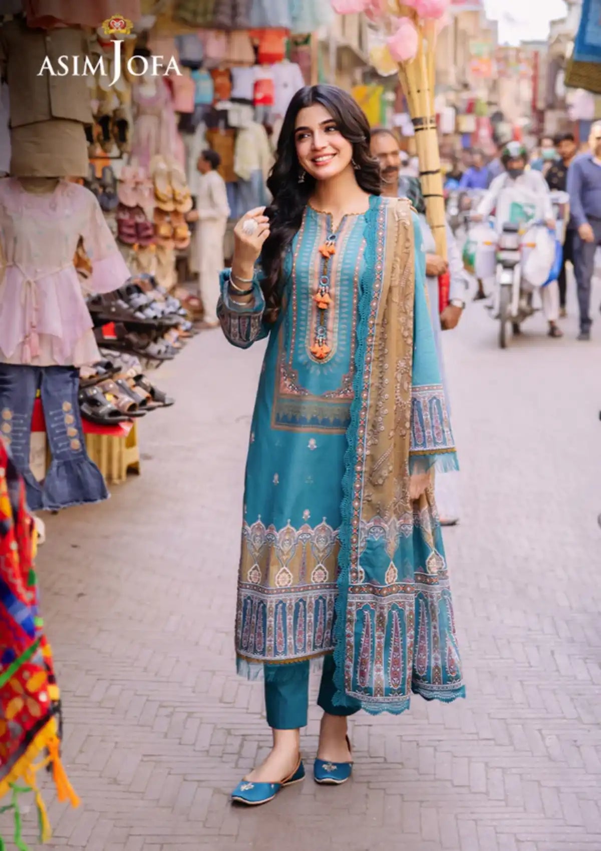 Asim Jofa Prints'24 AJBB-15 - Mohsin Saeed Fabrics