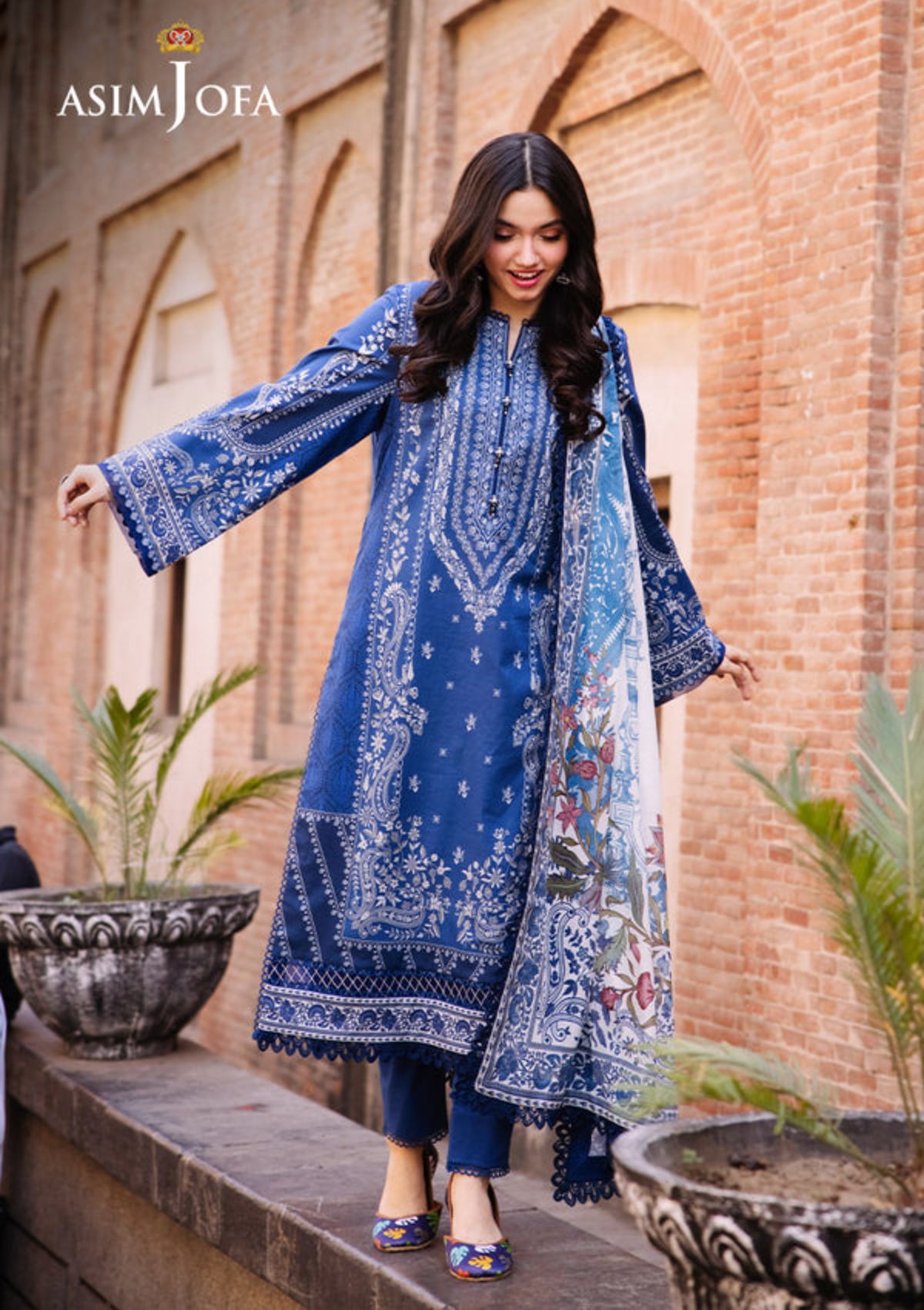Asim Jofa Prints'24 AJBB-02 - Mohsin Saeed Fabrics