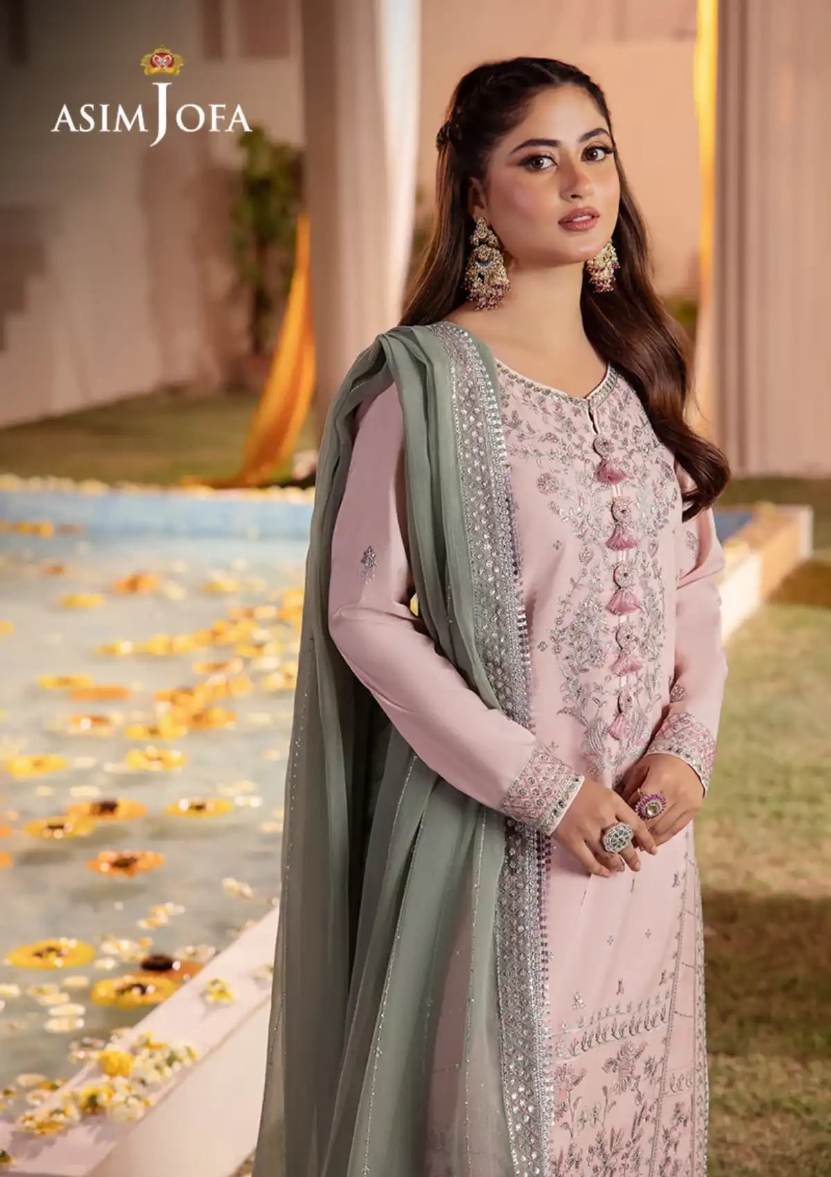 Dhanak Rang By Asim Jofa'24 AJCF-14 - Mohsin Saeed Fabrics