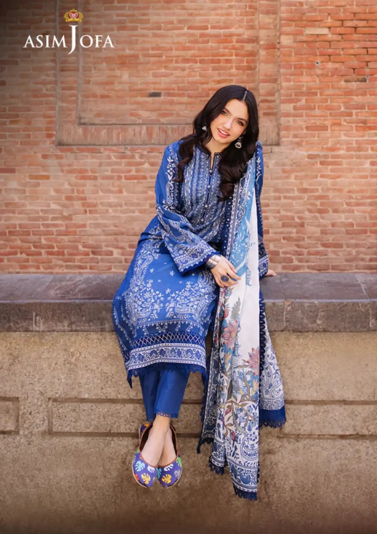 Asim Jofa Prints'24 AJBB-02 - Mohsin Saeed Fabrics