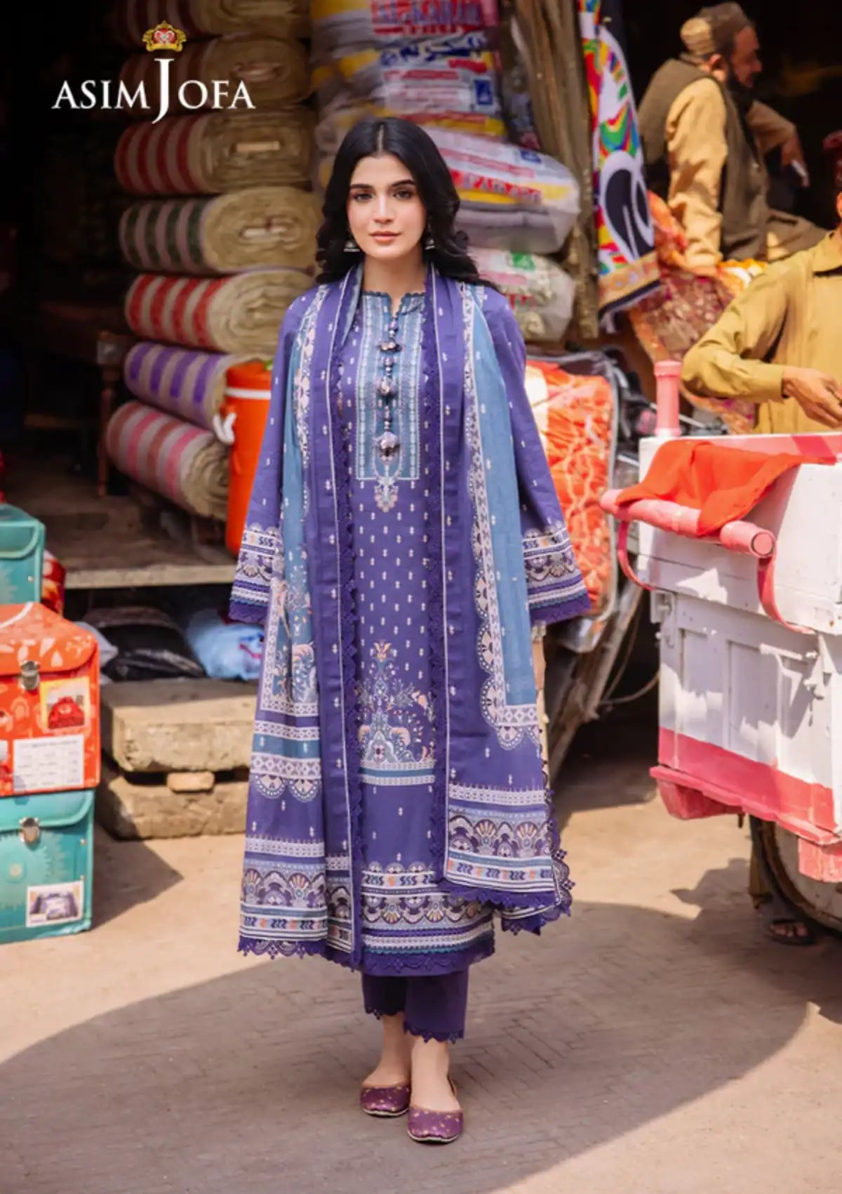 Asim Jofa Prints'24 AJBB-14 - Mohsin Saeed Fabrics