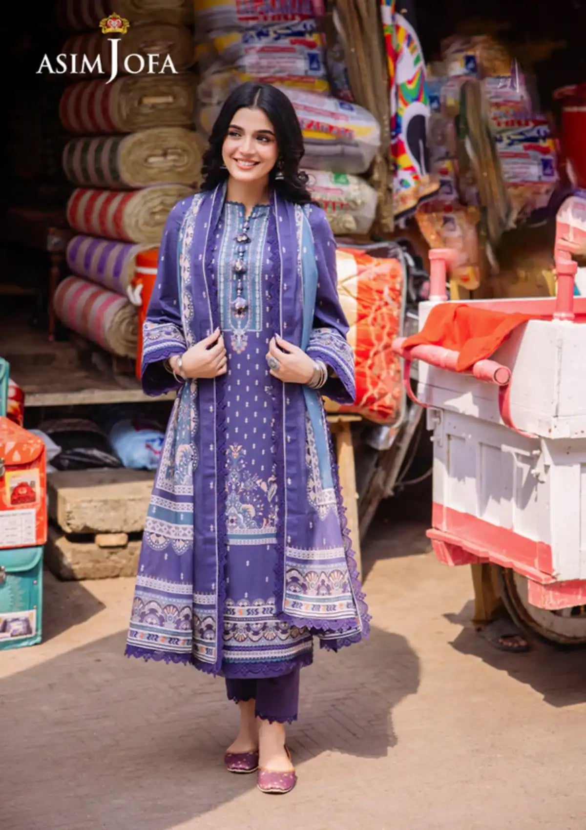 Asim Jofa Prints'24 AJBB-14 - Mohsin Saeed Fabrics
