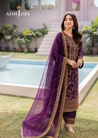 Dhanak Rang By Asim Jofa'24 AJCF-08 - Mohsin Saeed Fabrics
