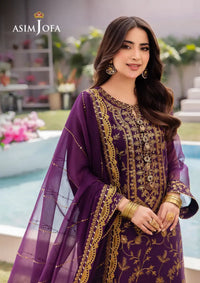 Dhanak Rang By Asim Jofa'24 AJCF-08 - Mohsin Saeed Fabrics