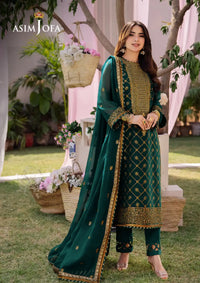 Dhanak Rang By Asim Jofa'24 AJCF-03 - Mohsin Saeed Fabrics