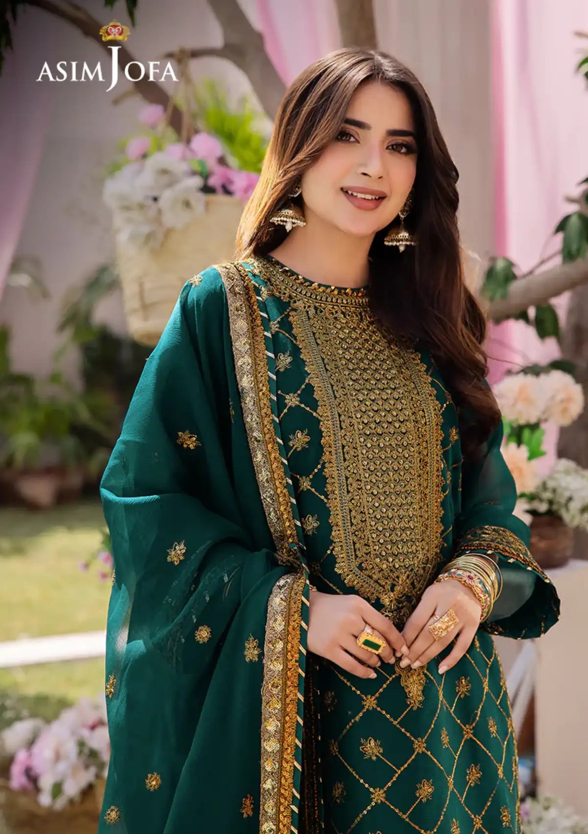Dhanak Rang By Asim Jofa'24 AJCF-03 - Mohsin Saeed Fabrics