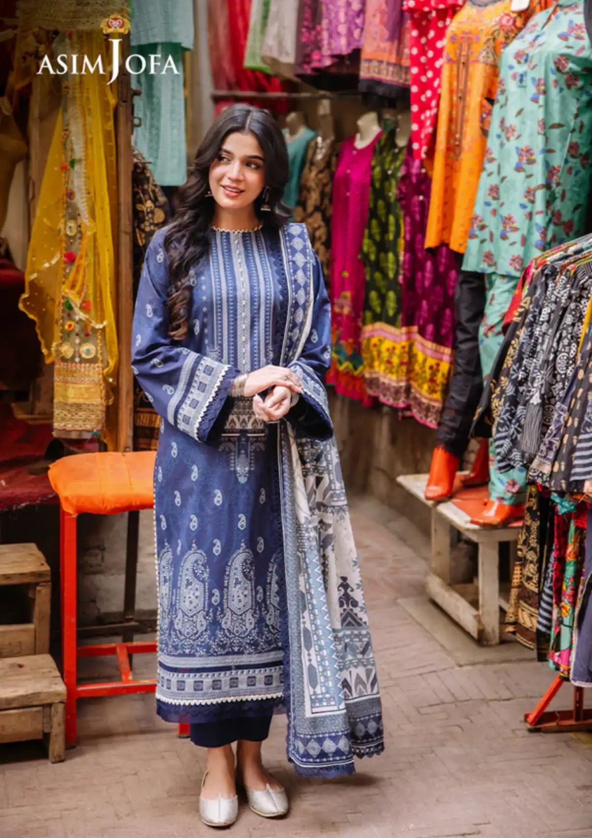 Asim Jofa Prints'24 AJBB-04 - Mohsin Saeed Fabrics