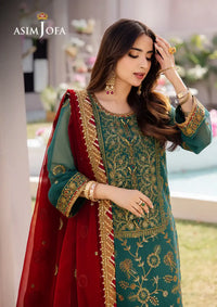 Dhanak Rang By Asim Jofa'24 AJCF-11 - Mohsin Saeed Fabrics